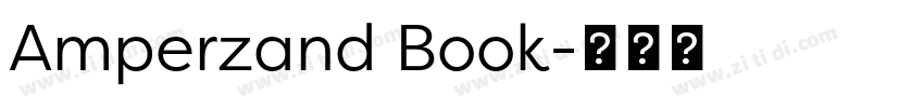Amperzand Book字体转换 Amperzand Book字体转换